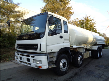Tartályos teherautó a következők szállításához üzemanyag Isuzu CYH51W 8X4: 1 kép.