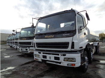 Tartályos teherautó a következők szállításához üzemanyag Isuzu CYH51W 8X4 IN STOCK 6X: 1 kép.