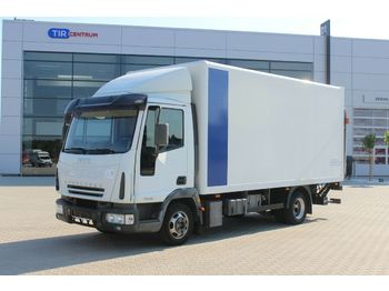 Dobozos felépítményű teherautó Iveco EUROCARGO ML 75E15, HYDRAULIC LIFT: 1 kép.