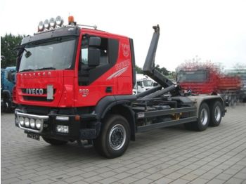 Horgos rakodó teherautó Iveco TRACKER AT260T50 6x4 Abrollkipper Meiller: 1 kép.