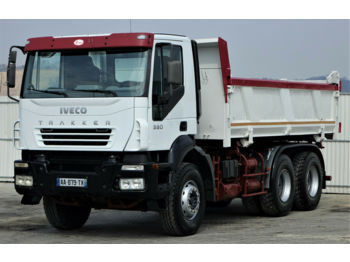Billenőplatós teherautó Iveco  Trakker 380 * Kipper 5,10m + BORDMATIC *6x4*: 1 kép.