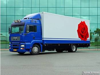 Dobozos felépítményű teherautó MAN TGA 18.390 D20 FULL AIR SUSPENSION ANALOGE TACHO: 1 kép.