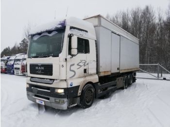 Dobozos felépítményű teherautó MAN TGA 26.480 BDF: 1 kép.