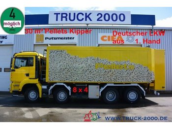 Tartályos teherautó MAN TGA 35.430 8x4 30 m³ Spezial Pellets Kippaufbau: 1 kép.