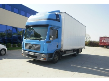 Dobozos felépítményű teherautó a következők szállításához textília MAN TGL 7.180 BL: 1 kép.