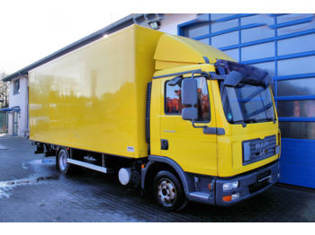 Dobozos felépítményű teherautó MAN TGL 8.180 BL 4x2 Koffer + Ladebordwand: 1 kép.