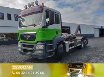 Horgos rakodó teherautó MAN TGS 26.360 Containersysteem: 1 kép.