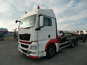 Cserefelépítményes teherautó MAN TGX 26.400 XLX  6x2 Liftachse, Hebebühne Euro 5: 1 kép.