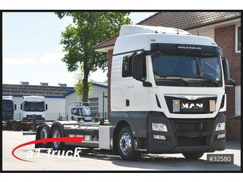 Cserefelépítményes teherautó MAN TGX 26.440 LL, 7.45/7.82 , Intarder,Multiwechsle: 1 kép.