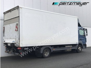 MERCEDES-BENZ Atego 818 L Koffer + LBW Euro 6, Klima, AHK, - Dobozos felépítményű teherautó: 4 kép.