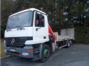 Platós teherautó a következők szállításához nehézgépek Mercedes Actros 2531: 1 kép.