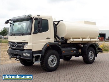 Új Tartályos teherautó Mercedes-Benz 1317-A 4x4 Lindner & Fisher Fuel tank: 1 kép.