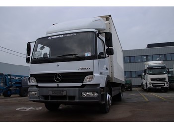 Dobozos felépítményű teherautó Mercedes-Benz ATEGO 1218+Box 6.2m +D'Hollandia 1500kg: 1 kép.