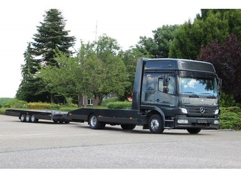 Autószállító teherautó Mercedes-Benz ATEGO 823 KLIMA/WINDE/SCHLAFF/ANHANGER: 1 kép.