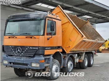 Billenőplatós teherautó Mercedes-Benz Actros 4143 K 8X6 Manual BigAxle SteelSuspension 15m3 Euro 3: 1 kép.