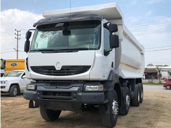 Billenőplatós teherautó a következők szállításához ömlesztett áruk RENAULT kerax 520: 1 kép.