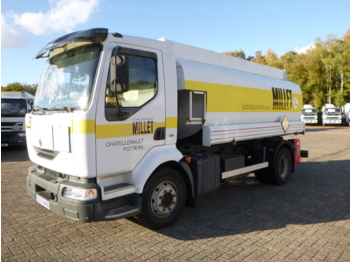 Tartályos teherautó a következők szállításához üzemanyag Renault Midlum 250 4x2 fuel tank 11.5 m3 / 4 comp: 1 kép.
