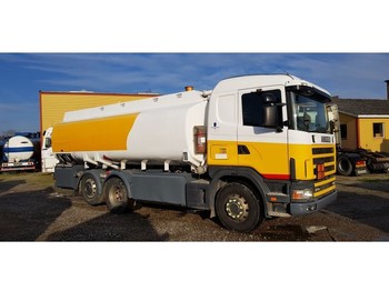 Tartályos teherautó Scania 124 R 6x2 19000 Liter tank, manual, Petrol diesel ADR: 1 kép.