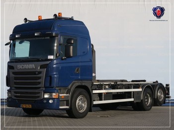 Cserefelépítményes teherautó Scania G400 LB6X2MNA | HOOKLIFT SYSTEM | ABROLLKIPPER | VDL HAAKARM: 1 kép.