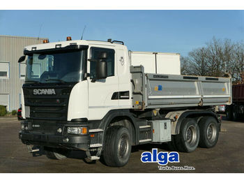 Billenőplatós teherautó Scania G 450 6x4/Meiller/Bordmatik/AHK/Retarder: 1 kép.