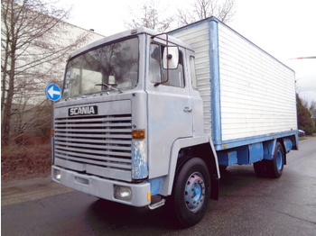 Dobozos felépítményű teherautó Scania LB 110: 1 kép.