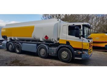 Tartályos teherautó a következők szállításához üzemanyag Scania P 380 8x2/6 25000 Liter tank Petrol Fuel Diesel: 1 kép.