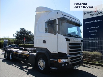 Cserefelépítményes teherautó Scania R450 MNB - BDF 7,15 / 7,45 - SCR ONLY: 1 kép.