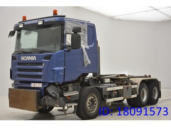 Horgos rakodó teherautó Scania R480 - 6x4: 1 kép.