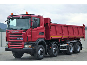 Billenőplatós teherautó Scania R480 Kipper 6,20m+Bordmatic *8x4*Topzustand!: 1 kép.