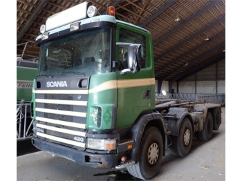 Horgos rakodó teherautó Scania R 124: 1 kép.