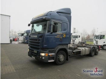 Cserefelépítményes teherautó Scania R 410 LB6x2MNB Highline Euro 6 SCR only: 1 kép.