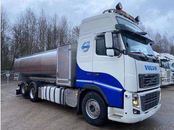 Tartályos teherautó a következők szállításához tej VOLVO FH16 600 6x2 Tanker: 1 kép.