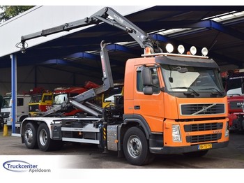 Cserefelépítményes teherautó Volvo FM 440, 2018 HMF 1632 Z, Euro 5, 6x2, Truckcenter Apeldoorn: 1 kép.