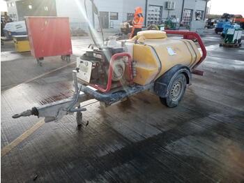  Brendon Bowsers Single Axle Plastic Water Bowser, Yanmar Pressure Washer - Magasnyomású mosó